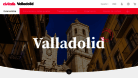 What Valladolid.com website looked like in 2020 (3 years ago)