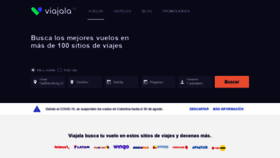 What Viajala.com.co website looked like in 2020 (3 years ago)
