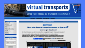 What Virtual-transports.com website looked like in 2020 (3 years ago)