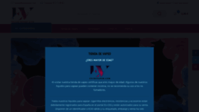 What Vapesmokemadrid.es website looked like in 2020 (3 years ago)