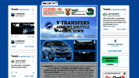 What Vtransfers.co.za website looked like in 2020 (3 years ago)