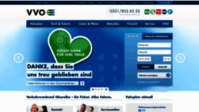 What Vvo-online.de website looked like in 2020 (3 years ago)