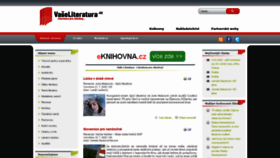 What Vaseliteratura.cz website looked like in 2020 (3 years ago)