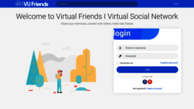 What Vufriends.com website looked like in 2020 (3 years ago)