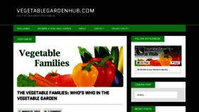What Vegetablegardenhub.com website looked like in 2020 (3 years ago)