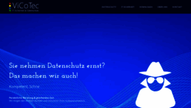 What Vicotec.de website looked like in 2020 (3 years ago)
