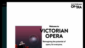 What Victorianopera.com.au website looked like in 2020 (3 years ago)