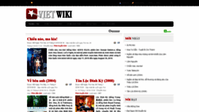 What Vietwiki.net website looked like in 2020 (3 years ago)