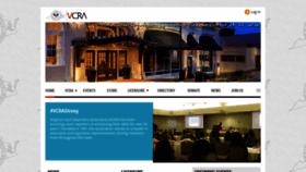 What Vcra.net website looked like in 2020 (3 years ago)
