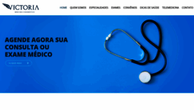 What Victoriamedicina.com.br website looked like in 2020 (3 years ago)