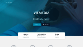 What Viemedia-smm.com website looked like in 2020 (3 years ago)
