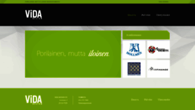 What Vidadesign.fi website looked like in 2020 (3 years ago)