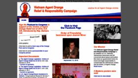 What Vn-agentorange.org website looked like in 2020 (3 years ago)