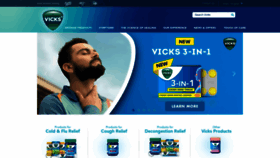 What Vicks.co.id website looked like in 2020 (3 years ago)