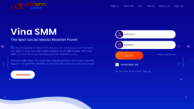 What Vinasmm.com website looked like in 2020 (3 years ago)