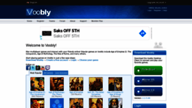 What Voobly.com website looked like in 2020 (3 years ago)