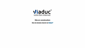What Viaduc.com website looked like in 2020 (3 years ago)