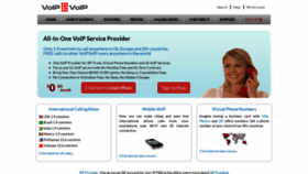 What Voipvoip.com website looked like in 2020 (3 years ago)