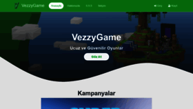 What Vezzygame.com website looked like in 2020 (4 years ago)
