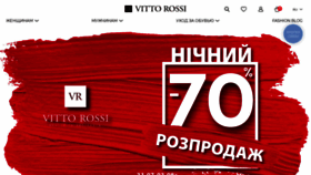 What Vittorossi.ua website looked like in 2020 (3 years ago)