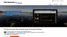 What Videodownloaderultimate.com website looked like in 2020 (3 years ago)