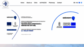 What Vertes-vet.hu website looked like in 2020 (3 years ago)