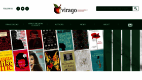 What Virago.co.uk website looked like in 2020 (3 years ago)