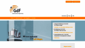 What Vdf-online.de website looked like in 2020 (3 years ago)