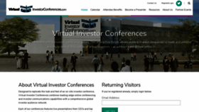 What Virtualinvestorconferences.com website looked like in 2020 (3 years ago)