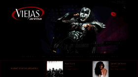 What Viejasarena.com website looked like in 2020 (3 years ago)
