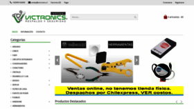 What Victronics.cl website looked like in 2020 (3 years ago)