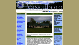 What Vassalboro.net website looked like in 2020 (3 years ago)