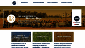 What Vivamosresponsablemente.com website looked like in 2020 (3 years ago)