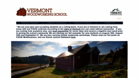 What Vermontwoodworkingschool.com website looked like in 2020 (3 years ago)