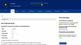 What Viska.se website looked like in 2020 (3 years ago)