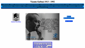 What Vicentegerbasi.net website looked like in 2020 (3 years ago)