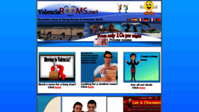 What Valenciarooms.net website looked like in 2020 (5 years ago)