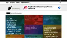 What Valhalla.pl website looked like in 2020 (3 years ago)