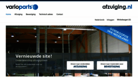 What Varioparts.nl website looked like in 2020 (5 years ago)