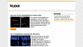 What Vedix.de website looked like in 2020 (3 years ago)