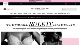 What Victoriasecret.com website looked like in 2020 (3 years ago)