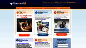 What Video4leads.com website looked like in 2020 (3 years ago)