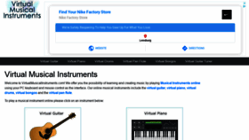 What Virtualmusicalinstruments.com website looked like in 2020 (3 years ago)
