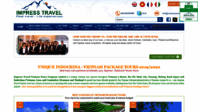 What Vietnamtraveltour.net website looked like in 2020 (3 years ago)
