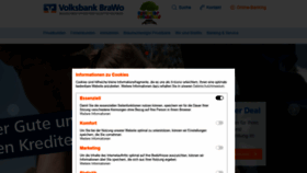 What Volksbank-brawo.de website looked like in 2020 (3 years ago)