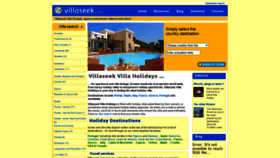 What Villaseek.com website looked like in 2020 (3 years ago)