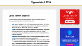 What Vippivertailu.fi website looked like in 2020 (3 years ago)