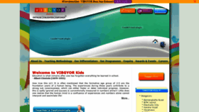 What Vibgyorkids.com website looked like in 2020 (3 years ago)