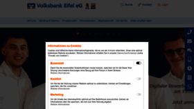 What Volksbank-eifel-mitte.de website looked like in 2020 (3 years ago)