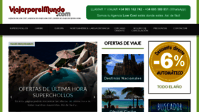 What Viajarporelmundo.com website looked like in 2020 (3 years ago)